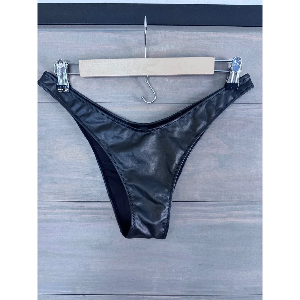 SKIMS pleather micro
